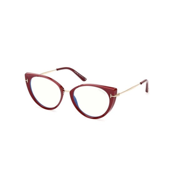 New Authentic Tom Ford FT5815-B/V 074 Cat Eye Eyeglasses - Picture 1 of 4